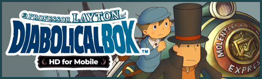 Professor Layton and the Diabolical Box: HD for Mobile